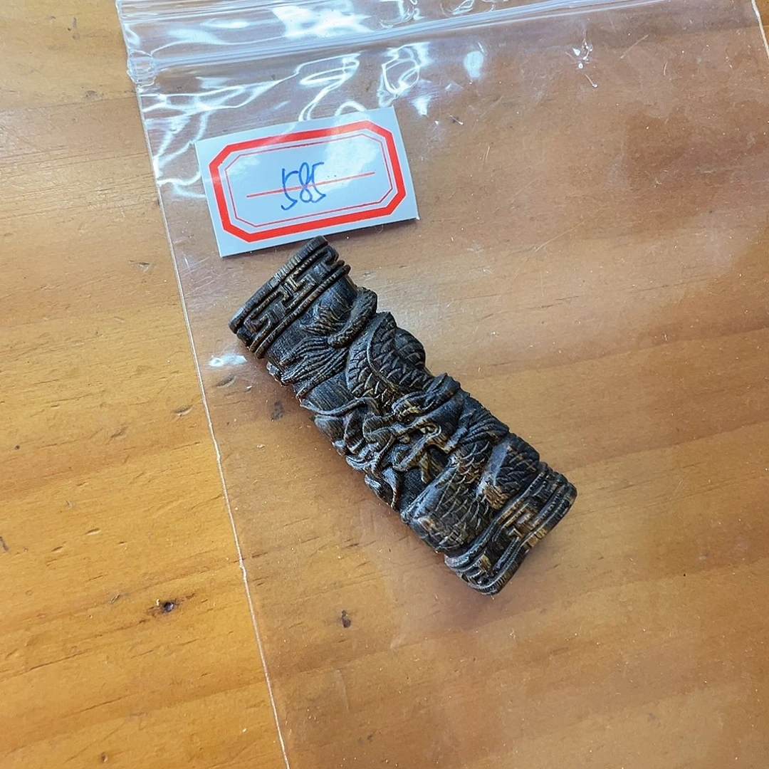 结***弦沉香碎屑沉香585龙柱小祥云香