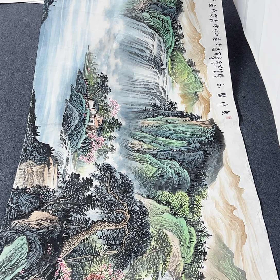 国画事事顺心如意万事如意万事