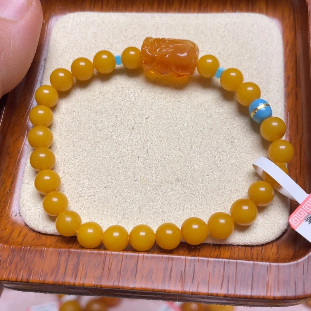 蜜蜡手链未镶嵌手串