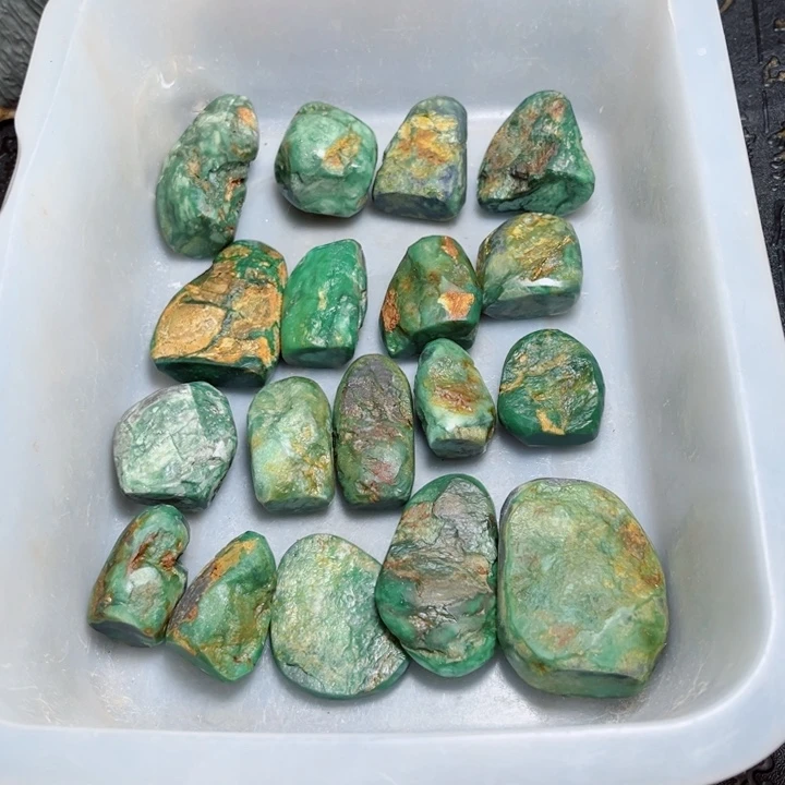 昌化石软底昌化绿