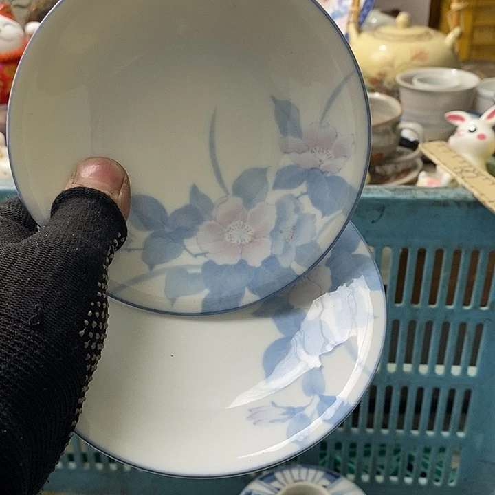 紫砂茶杯清*日本回流精品瓷器