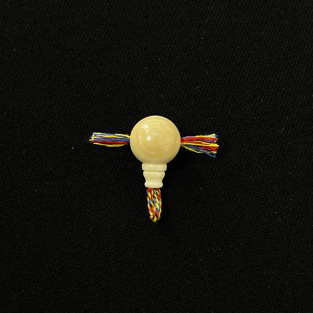 DS118 圆珠分体三通 只做天然猛犸牙