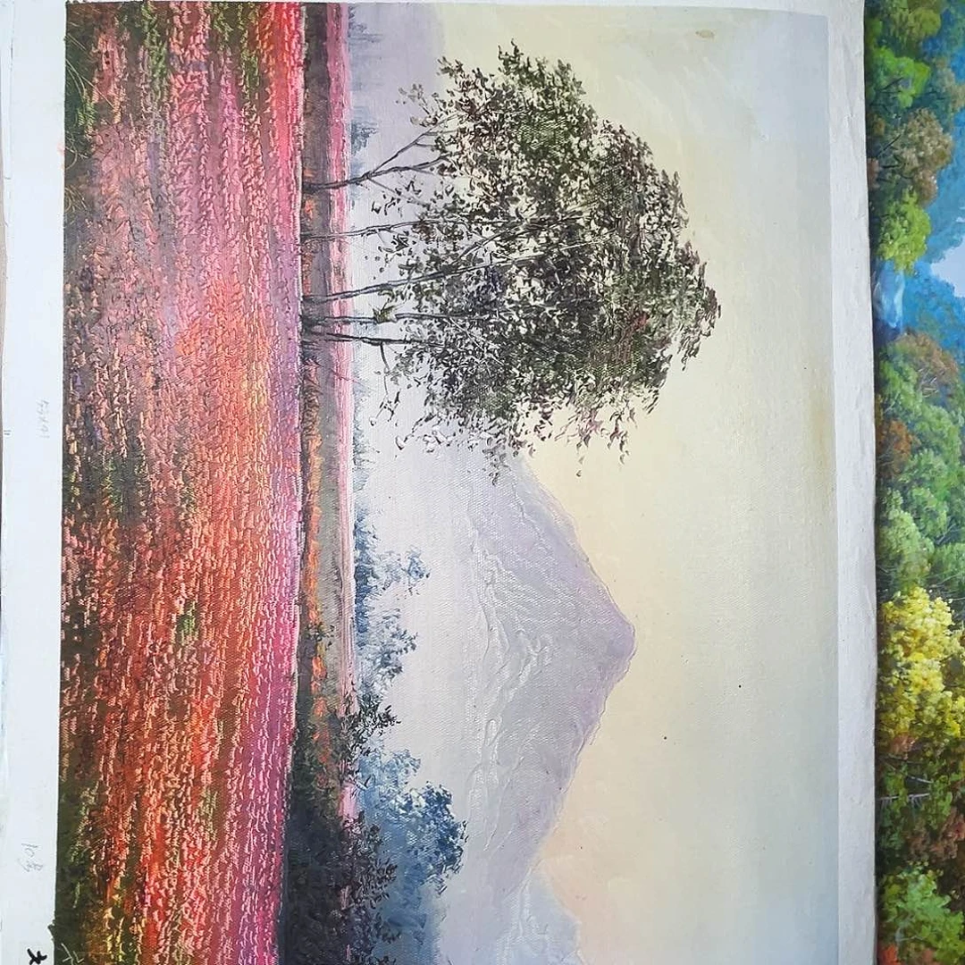 油画朝鲜艺术家油画作品