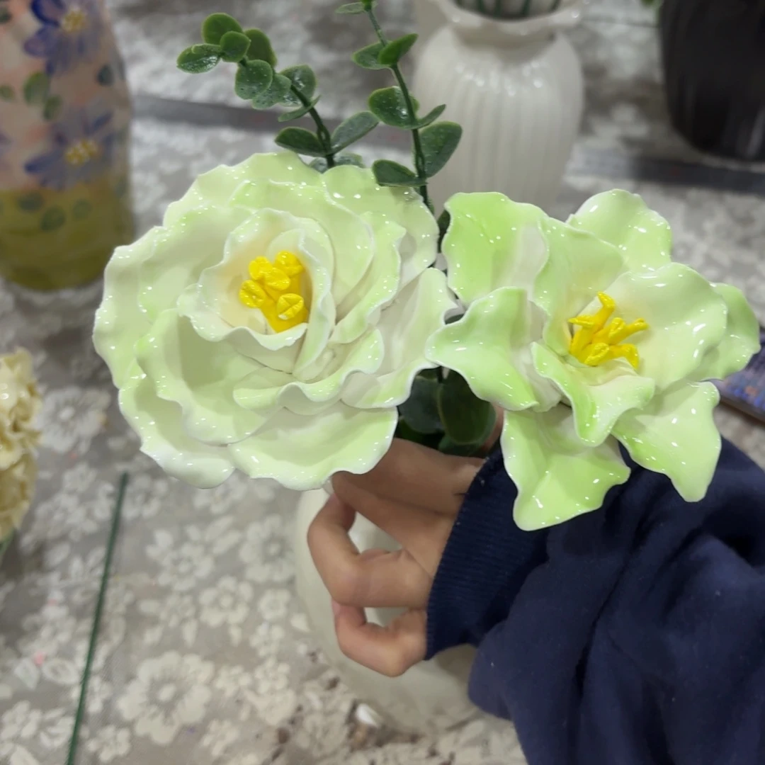 陶瓷花，20元包邮，退款拉黑