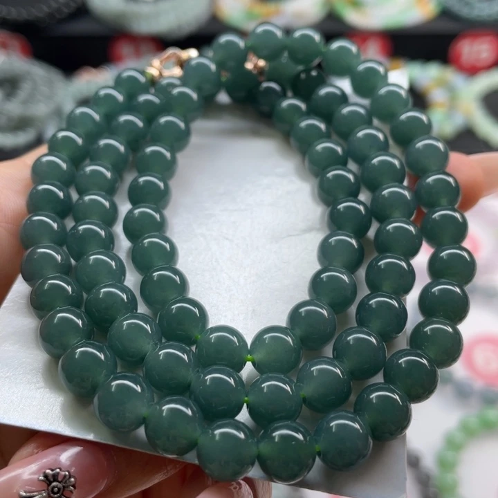 未镶嵌手链翡翠卡7.8