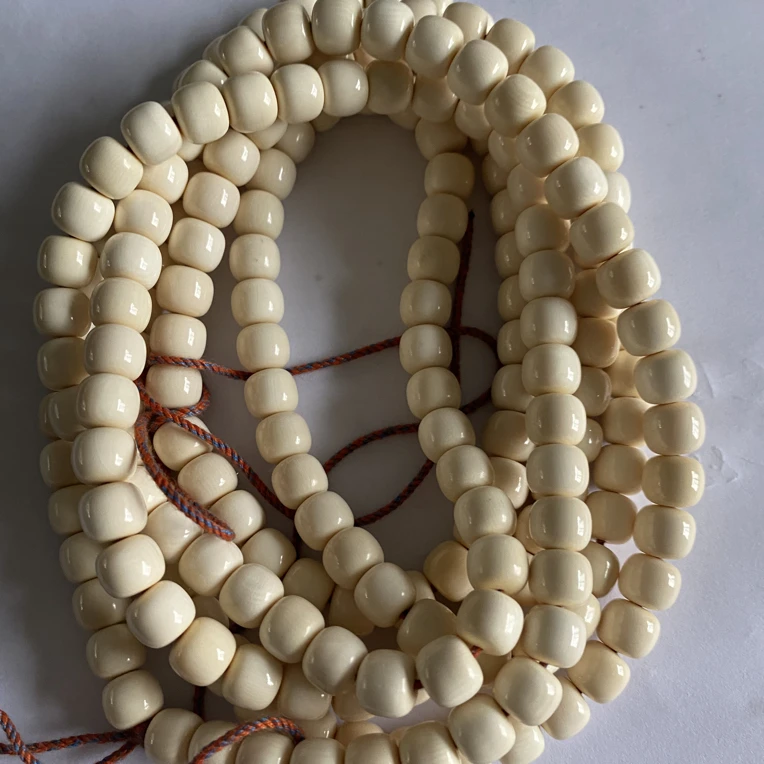 猛犸象牙8x7老型直切猛犸手串手链猛犸手串40127