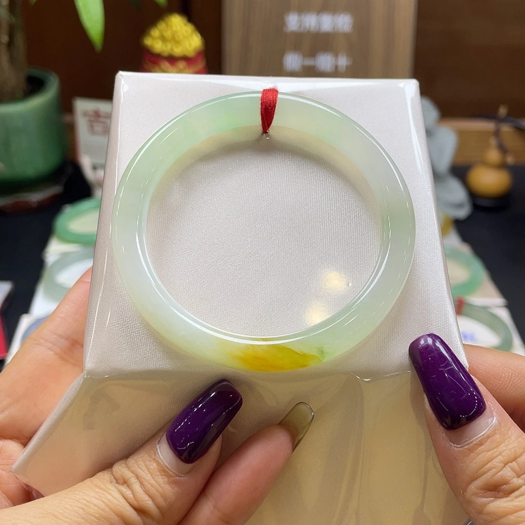 翡翠未镶嵌手镯51号链接