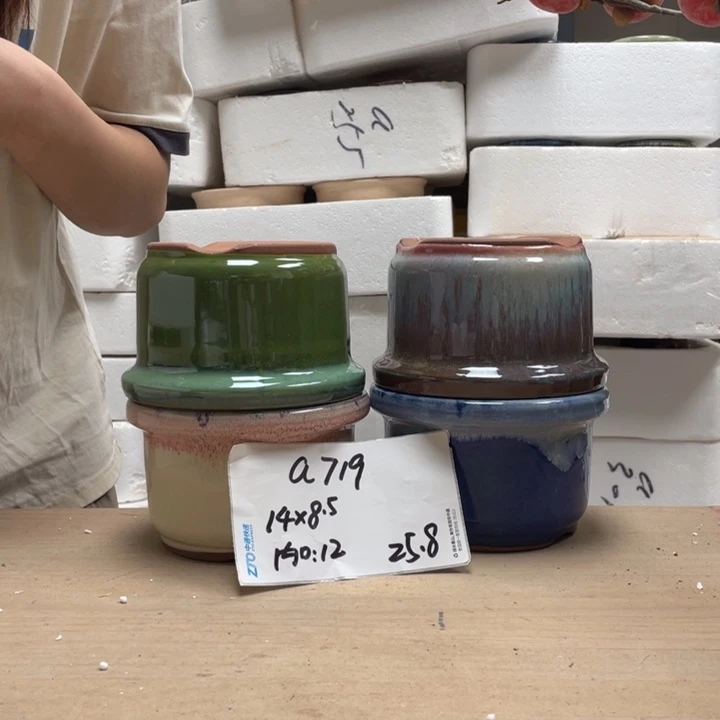 粗陶多肉花盆微瑕719