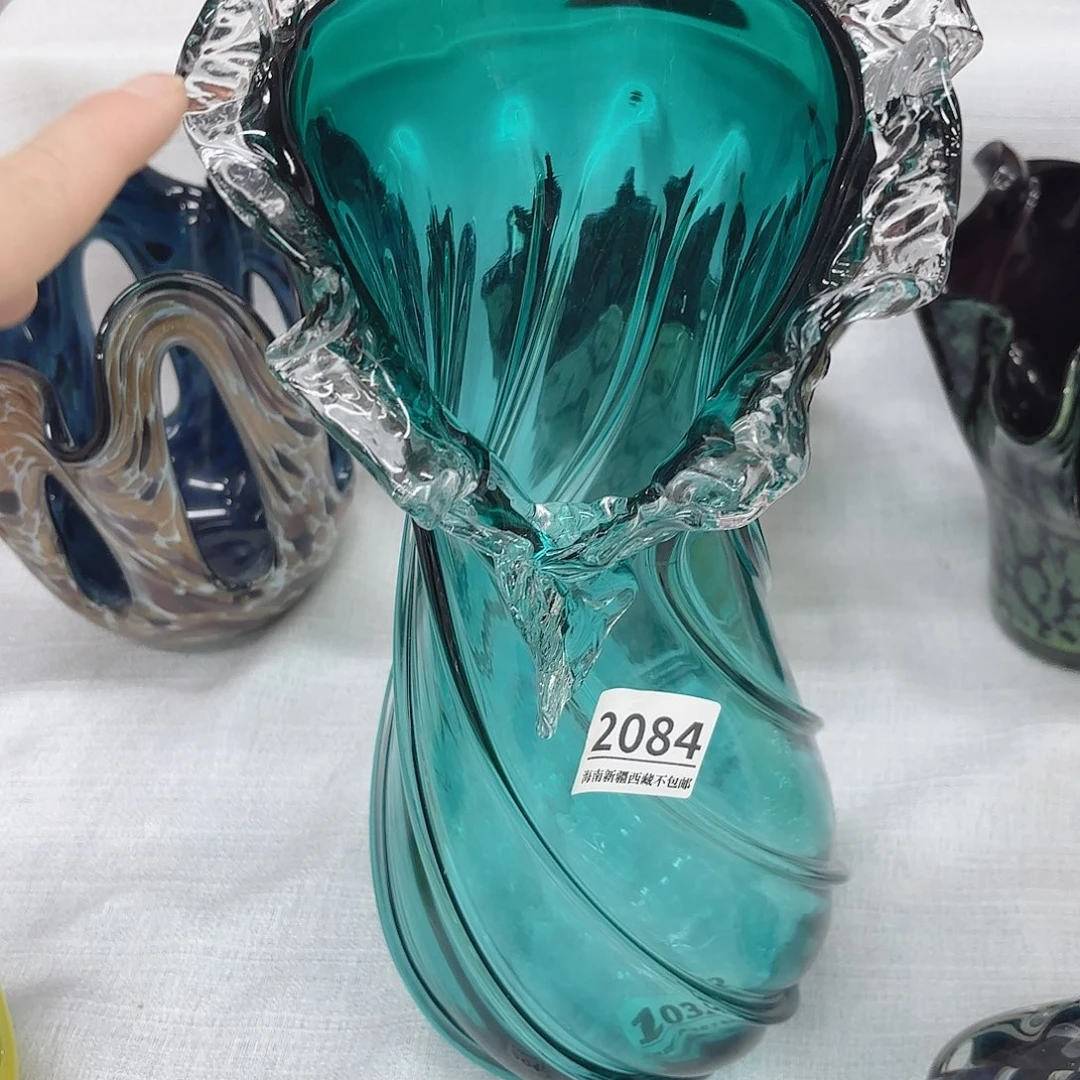2084 微瑕安妮花瓶花器摆件