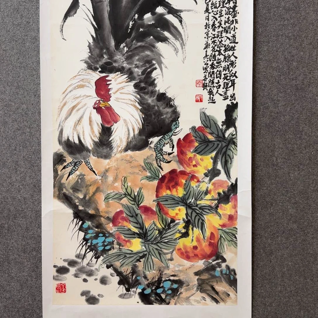 国画亮公老师手绘作品