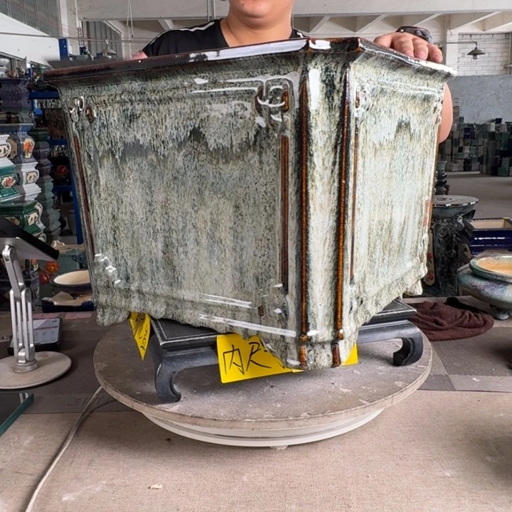 。一风堂石湾花盆 内34*26