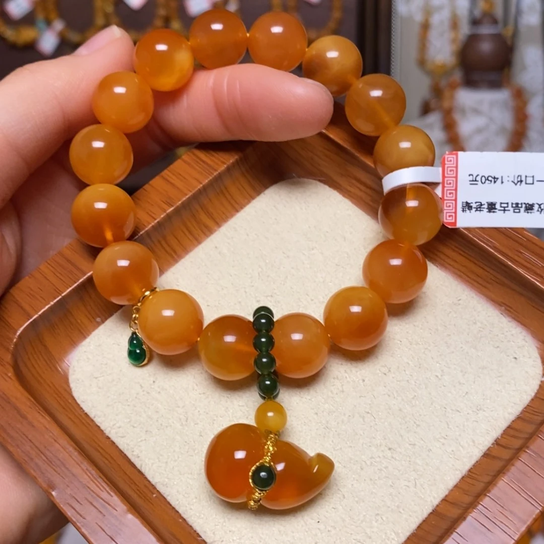 【闪购商品】手链蜜蜡未镶嵌手串