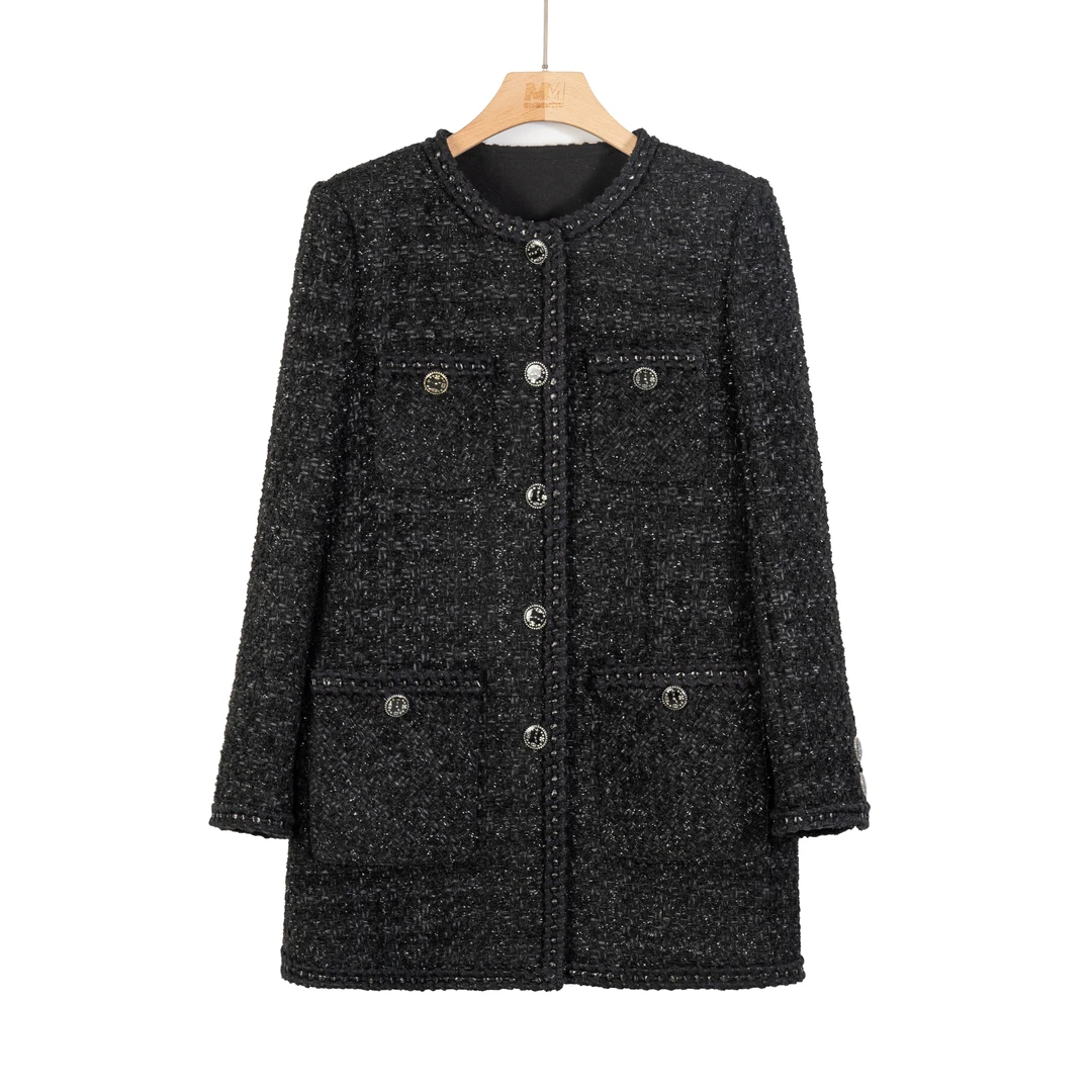 【骑士黑】小香风外套CO83329