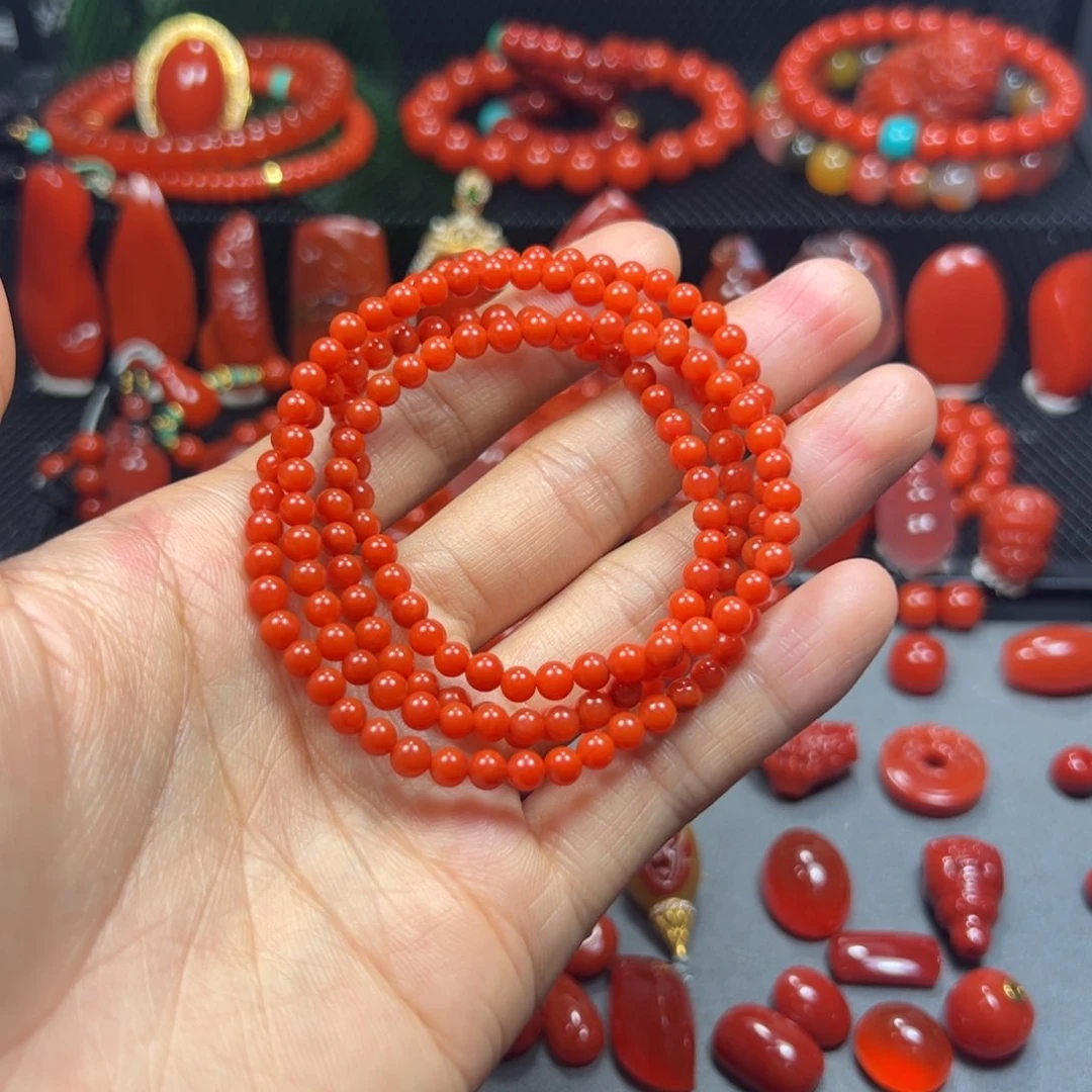 未镶嵌南红玛瑙珠宝奇石