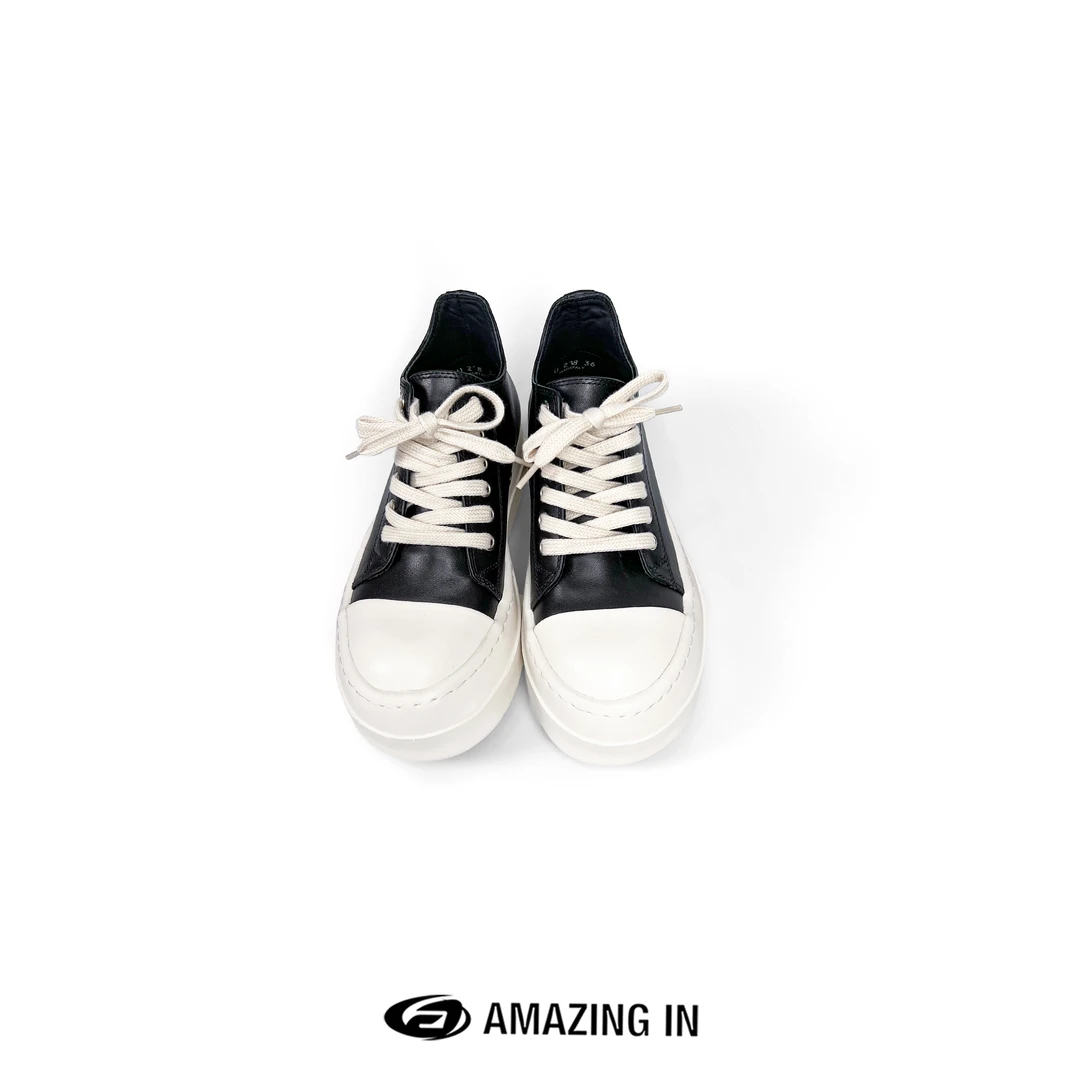 AMAZING IN | 头层牛皮 | 经典低帮厚底休闲鞋女 A250213-SH-6203