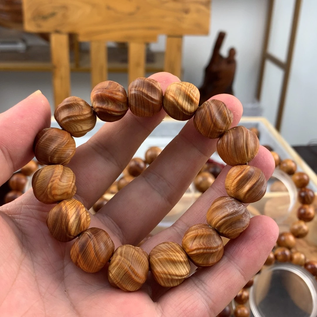 辰***乐手串/手链柏木（崖柏）1.5随型