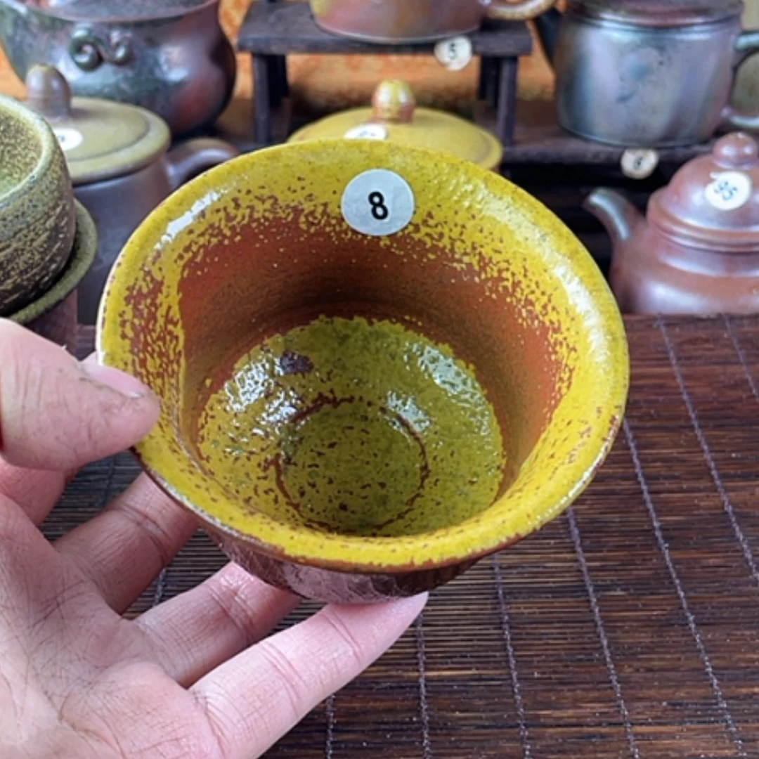 【闪购商品】柴烧主人杯190毫升左右窑宝微瑕福利