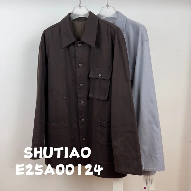 【SHUTIAO】2024秋冬：新款小众设计款外套E25A00124
