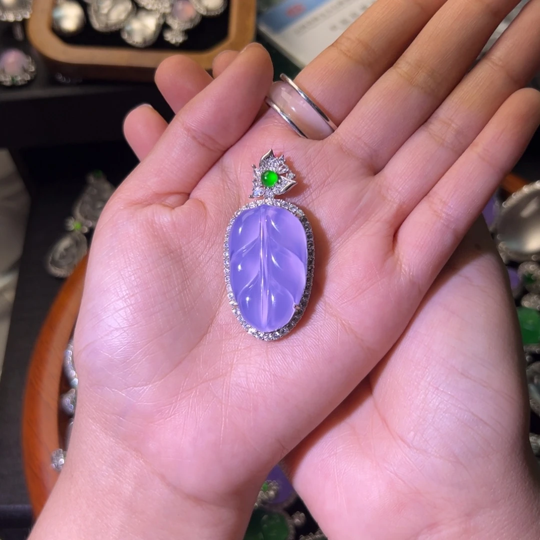 银S925镶嵌吊坠(赠链)玛瑙/玉髓