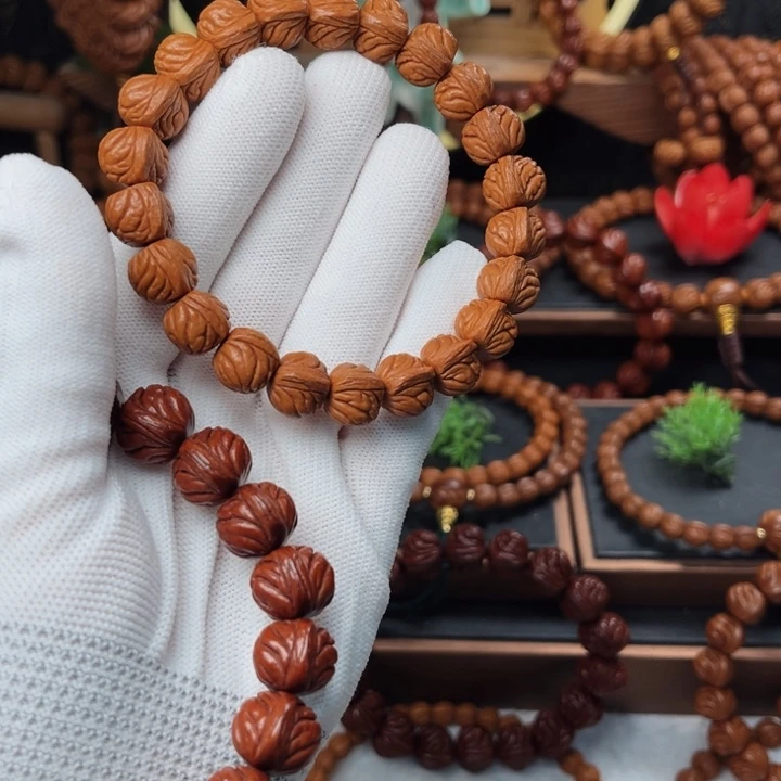 吊坠桃核12➕龙鳞纹手串