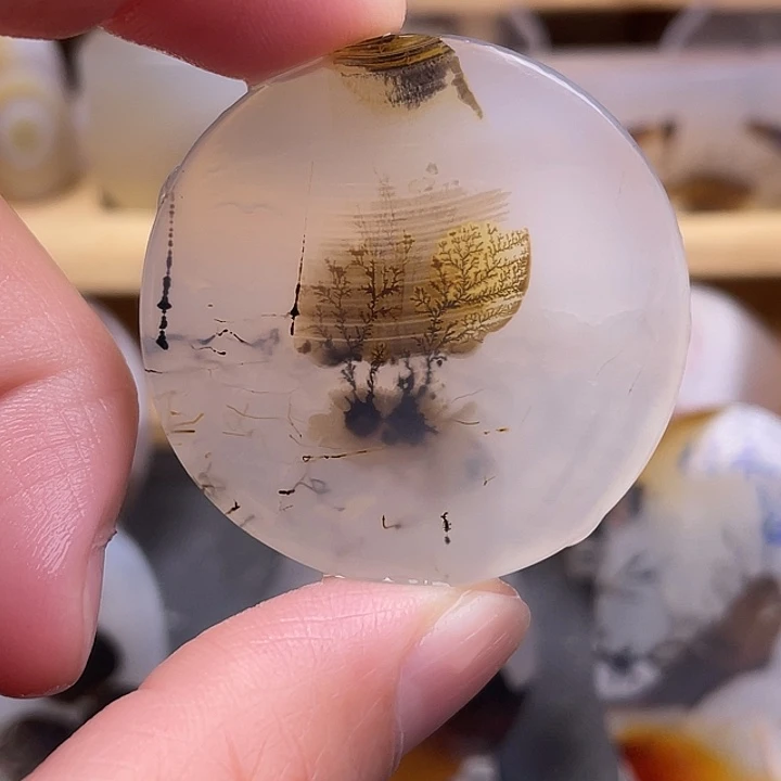 玛瑙/玉髓吊坠(不含链)未镶嵌