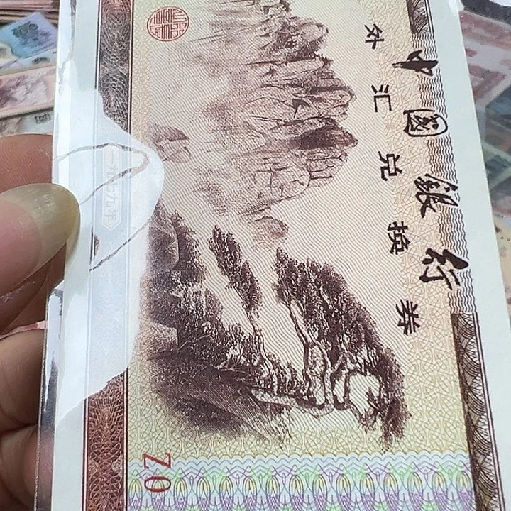 全新外汇卷5元一张。