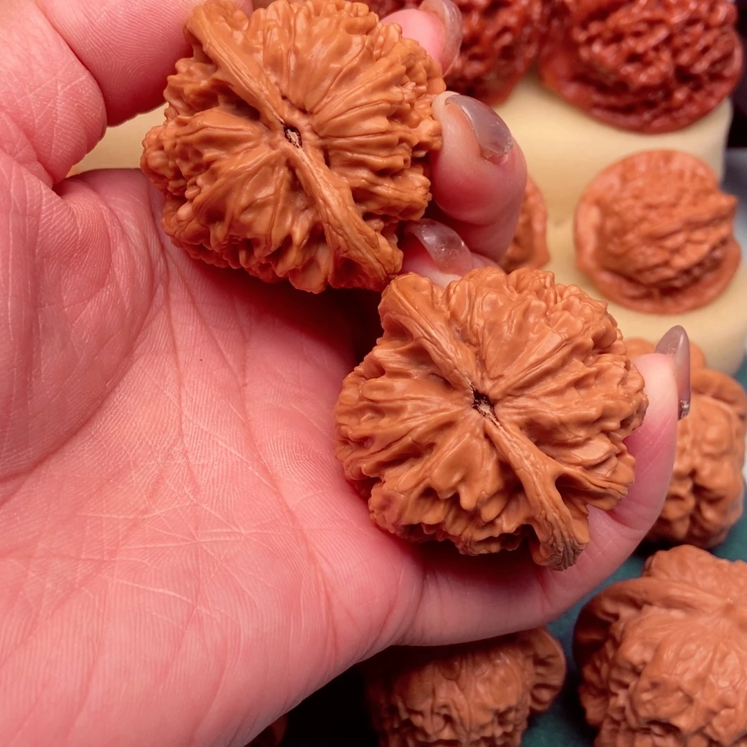 吊坠文玩核桃华北将军46已打底