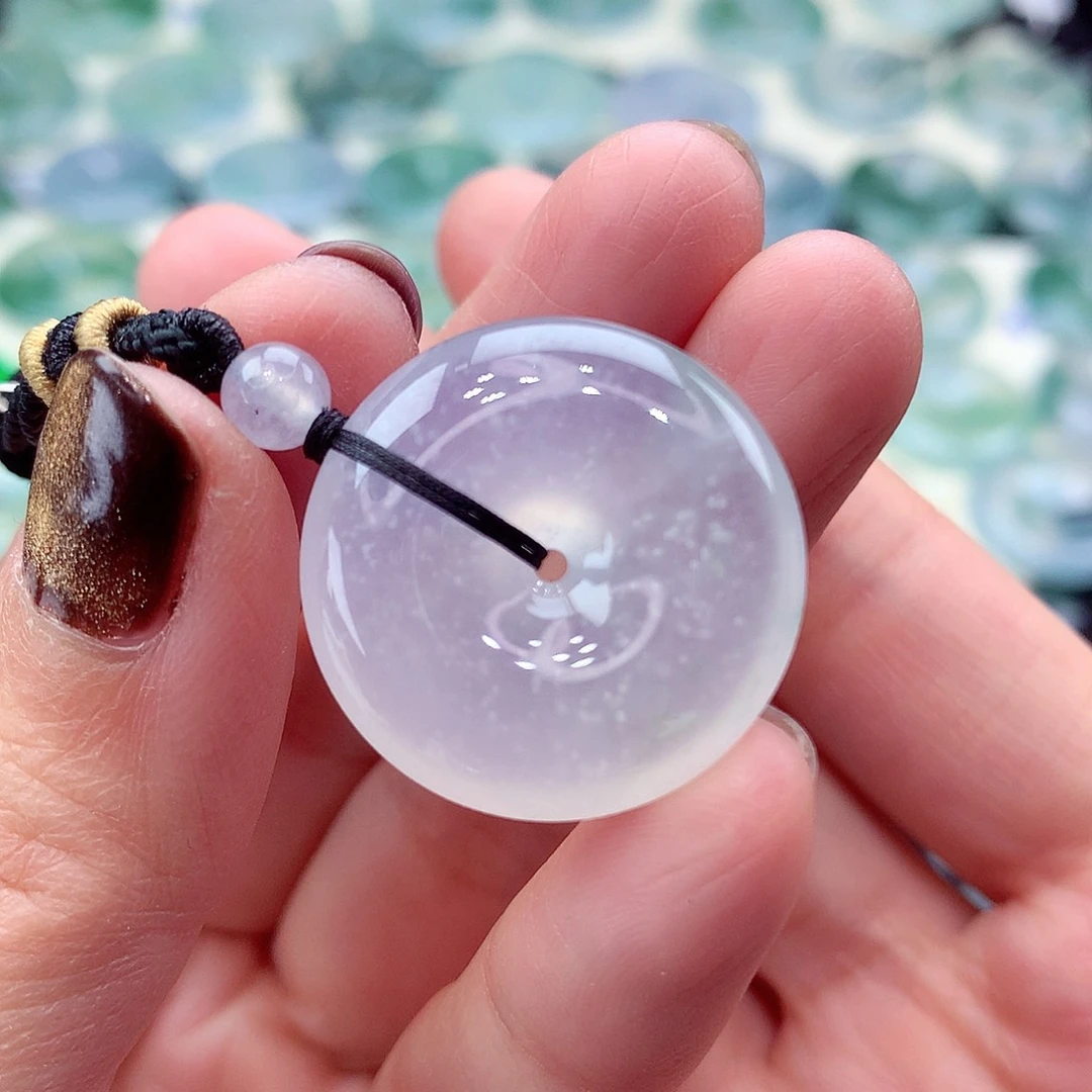 颈饰未镶嵌翡翠编号33-尺寸23/5.9