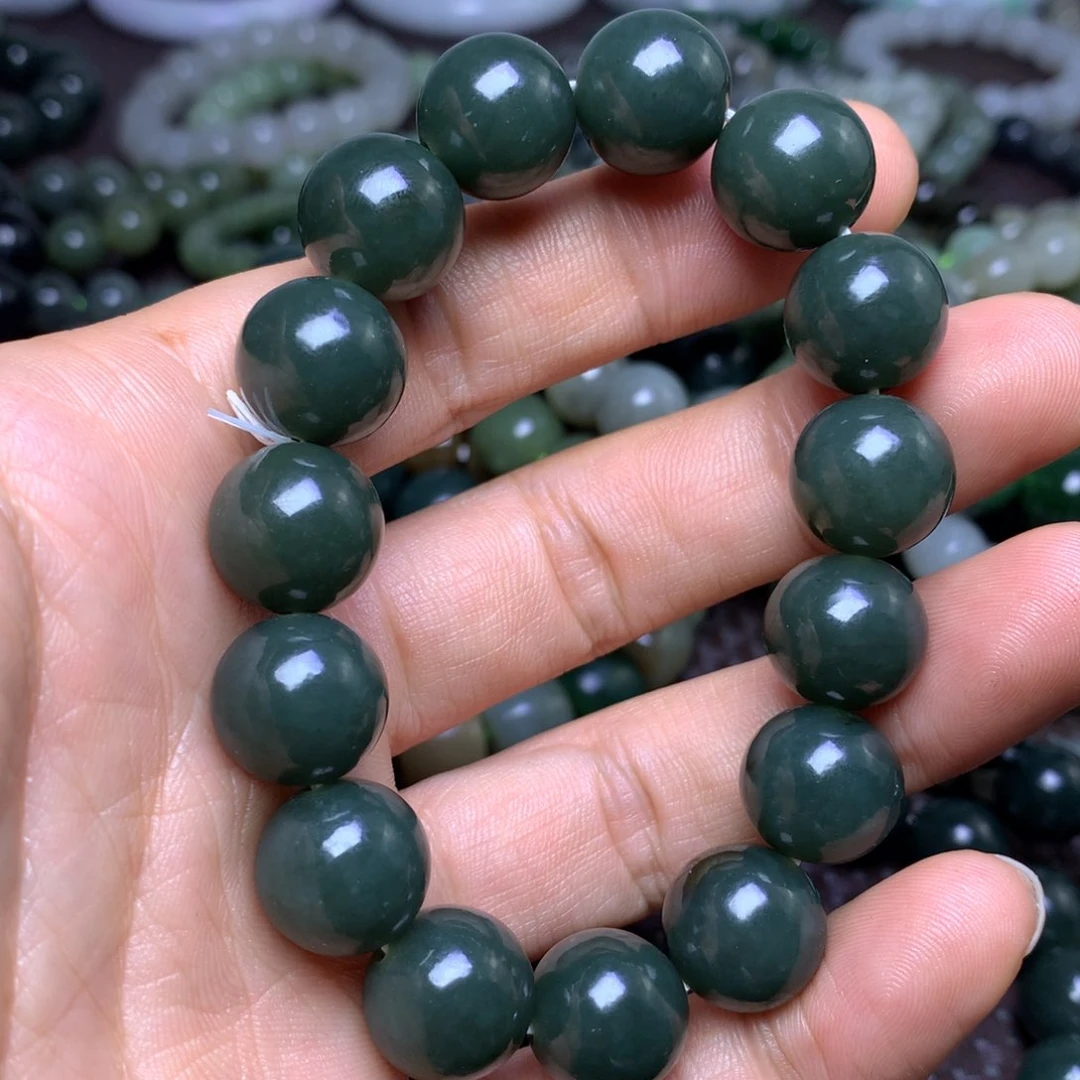 未镶嵌手串和田玉14