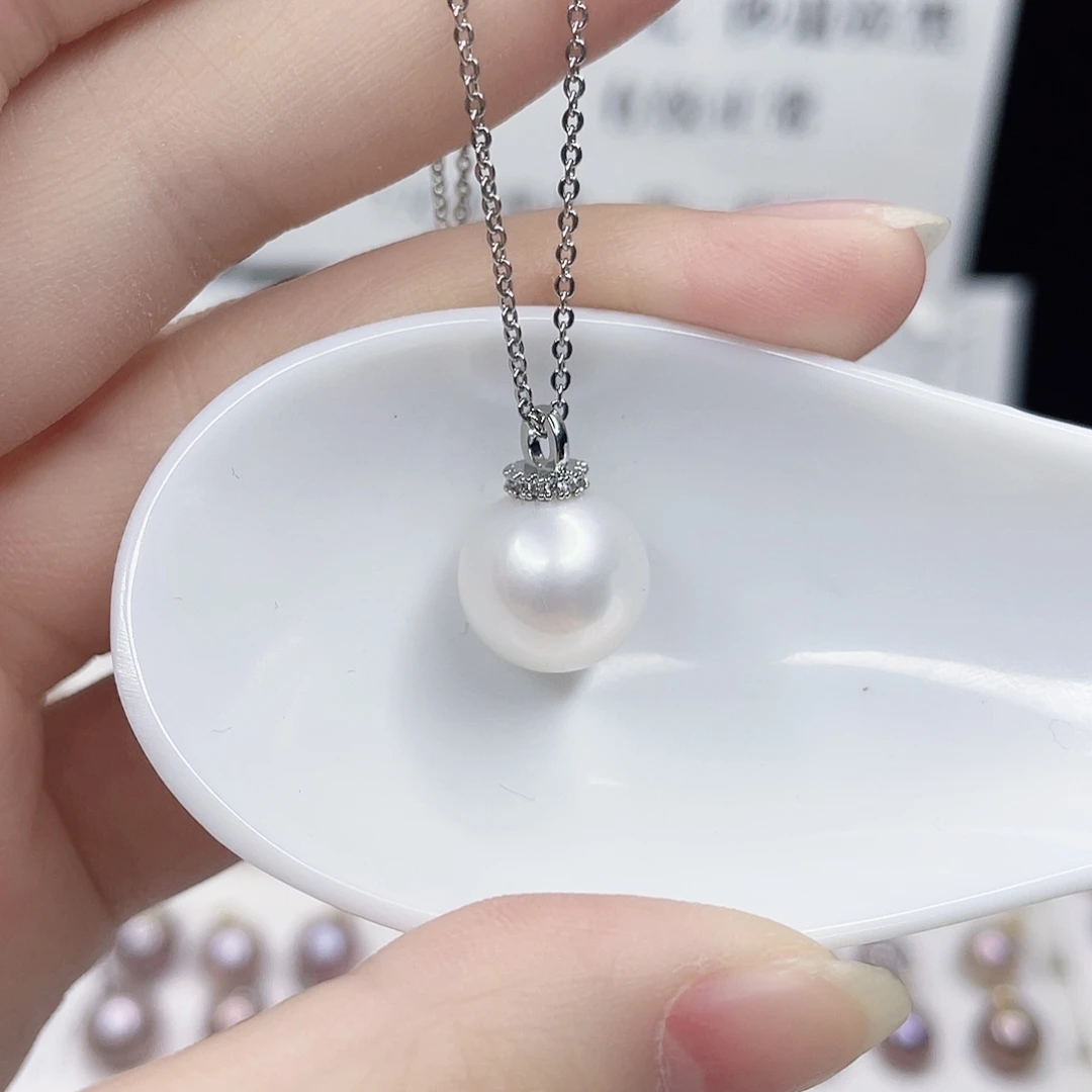 合金吊坠(赠链)淡水珍珠