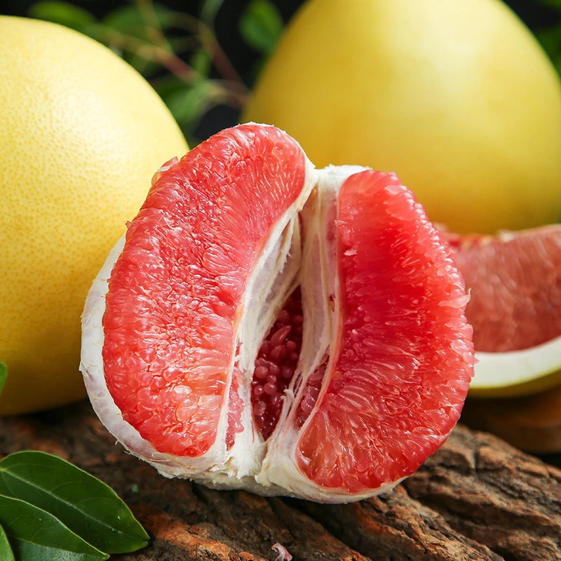 福建平和红心蜜柚新鲜采摘皮薄肉厚多汁当季时令水果