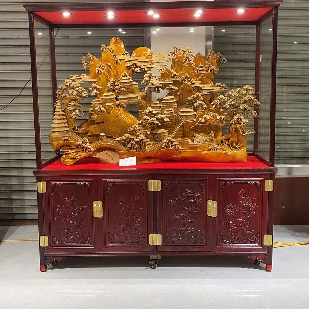 金丝楠周*金丝楠小叶桢楠摆件