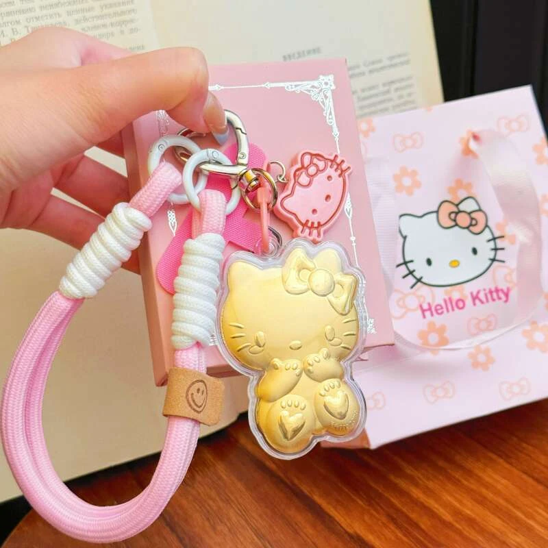 新中式国潮风 kt猫钥匙扣挂件手机链 R014