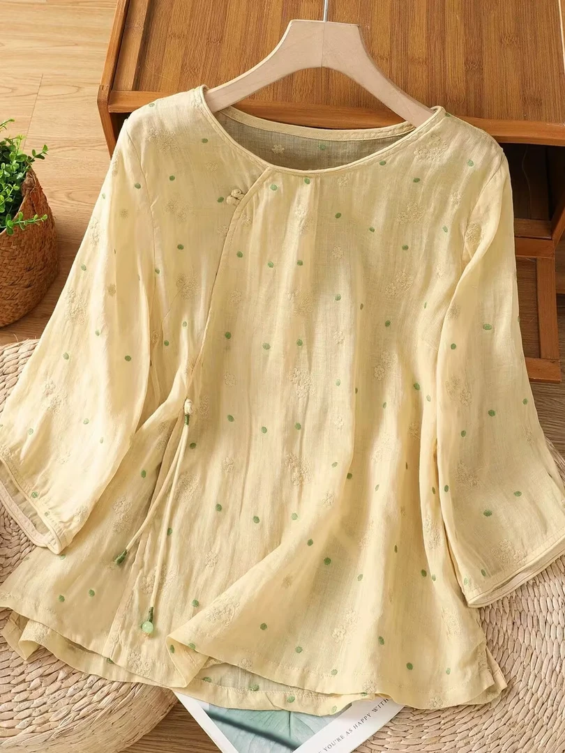 显瘦透气短袖t恤女2025年夏季新款宽松韩版印花时尚百搭休闲小衫