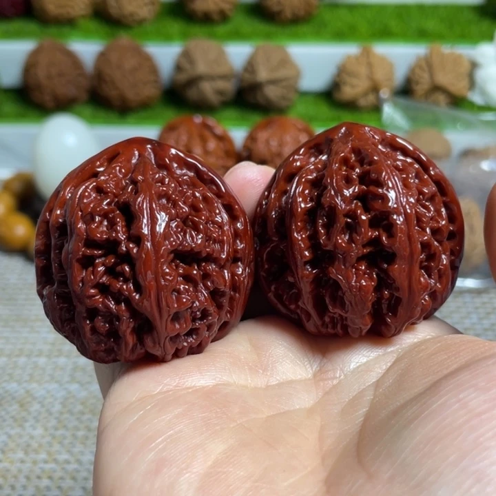 文玩核桃把件42大粗筋