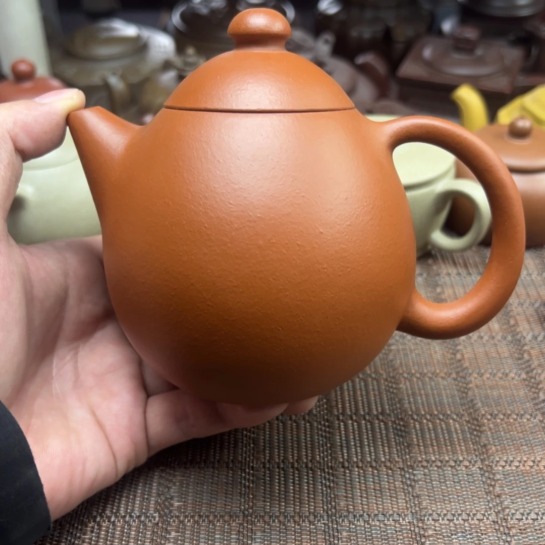 紫砂茶壶宜兴原矿紫砂壶380毫升容