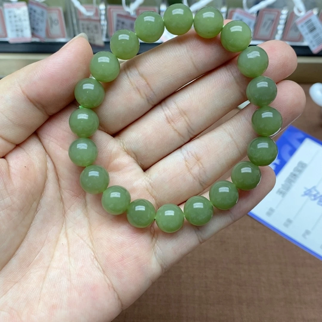 未镶嵌手串和田玉卡10