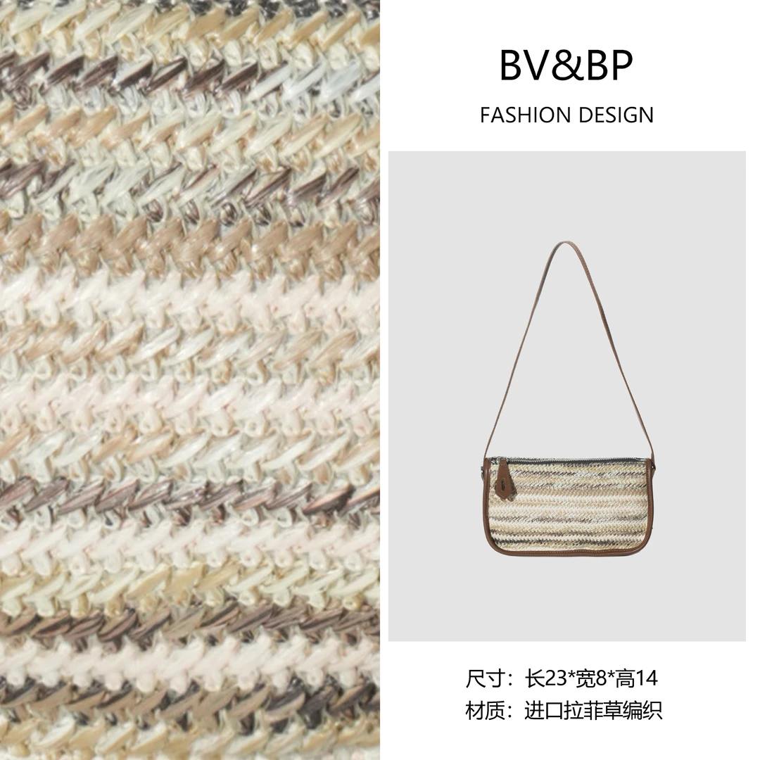 BV&BP· 原创设计 真皮高定单肩斜挎包  BV9120-夏日海边