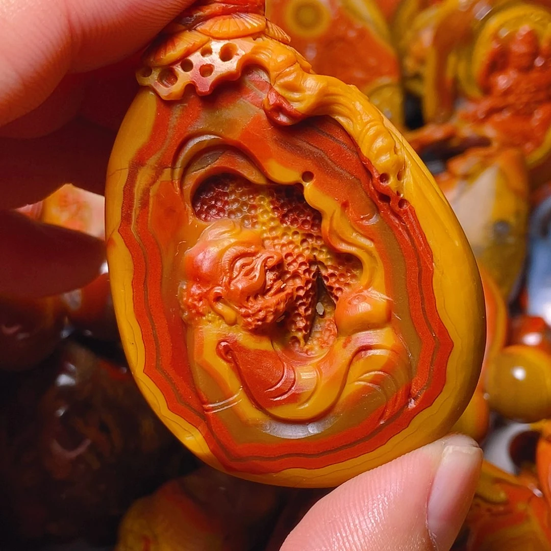 未镶嵌其他玛瑙/玉髓烎*