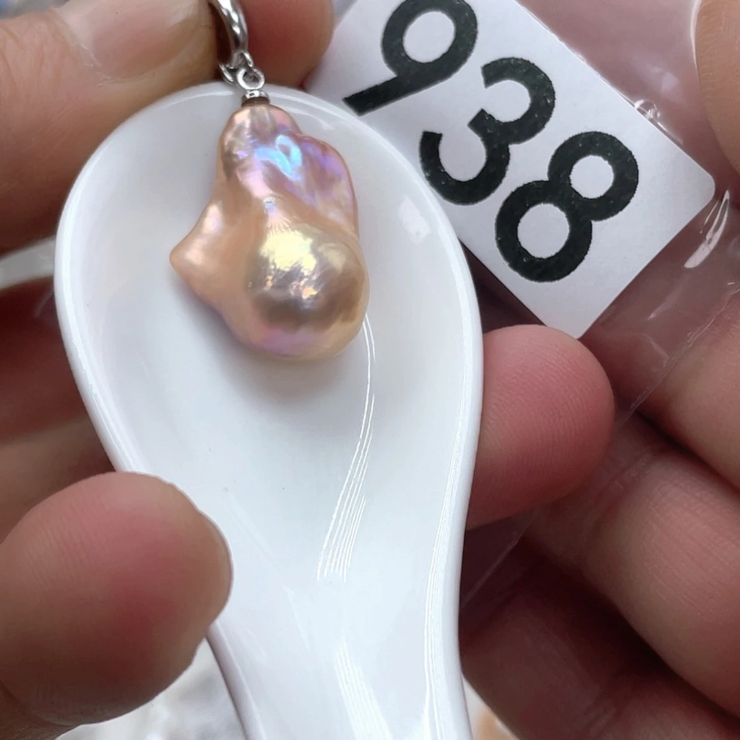 淡水珍珠颈饰银S925镶嵌韵*