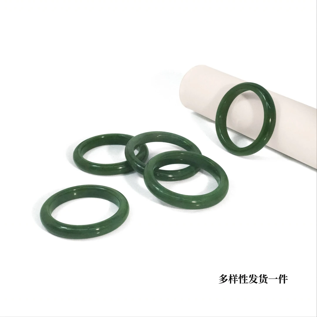 【邱总甄选】飘绿满绿通透妈妈碧绿色手镯多样性发其一YBA19