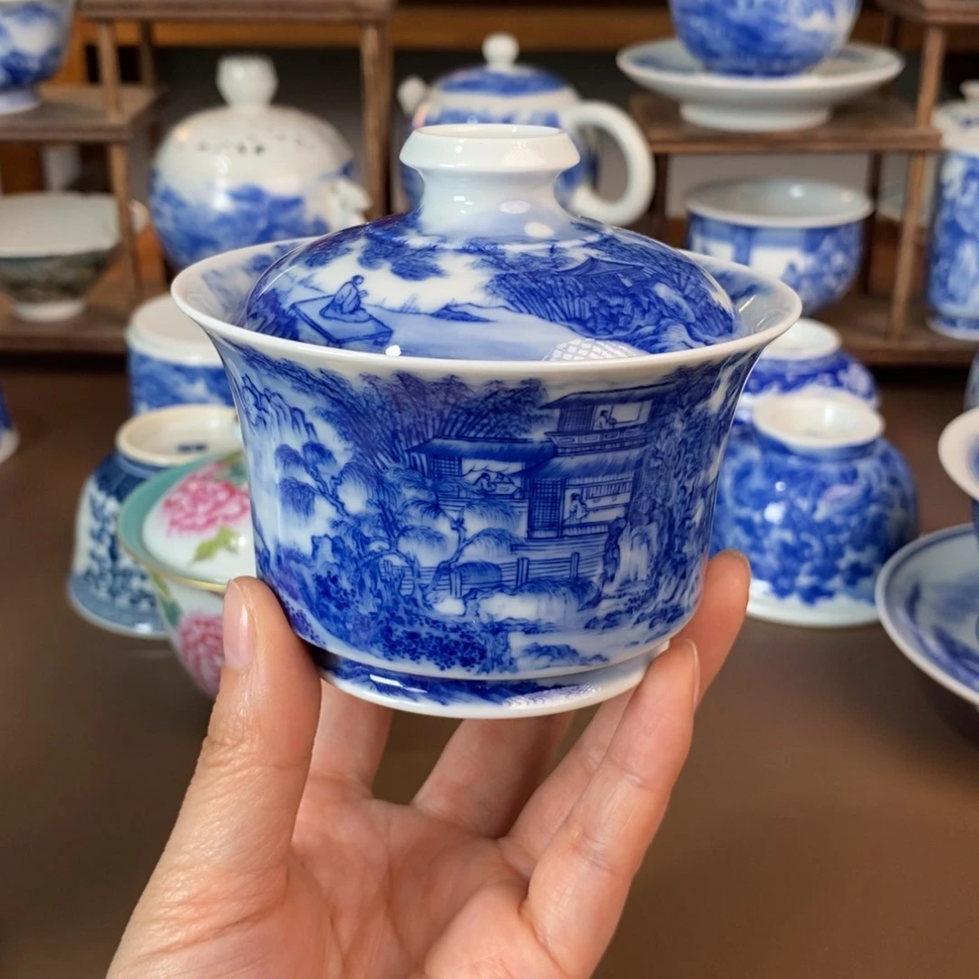 财**到景德镇陶瓷手工手绘