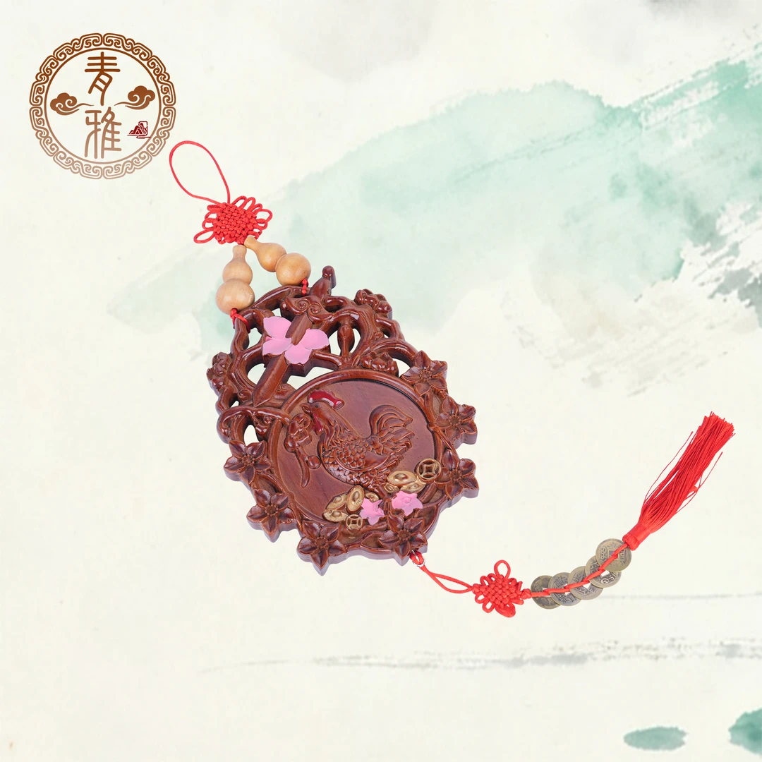 【老师推荐】桃木桃花斩（斩烂桃花）家居摆件