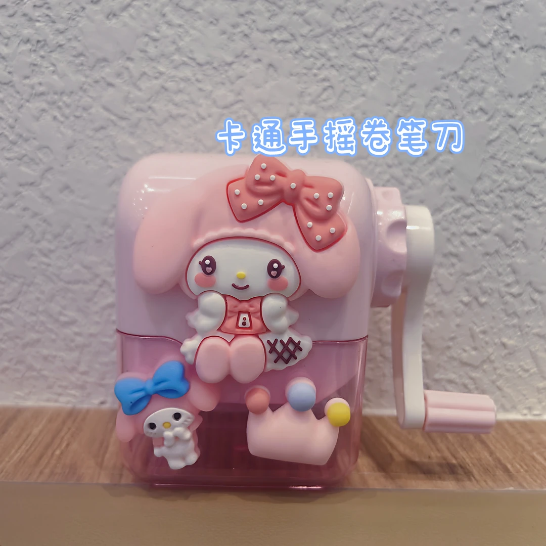 手摇削笔器转笔刀卡通旋转可爱全自动铅笔刀省力开学削铅笔神器