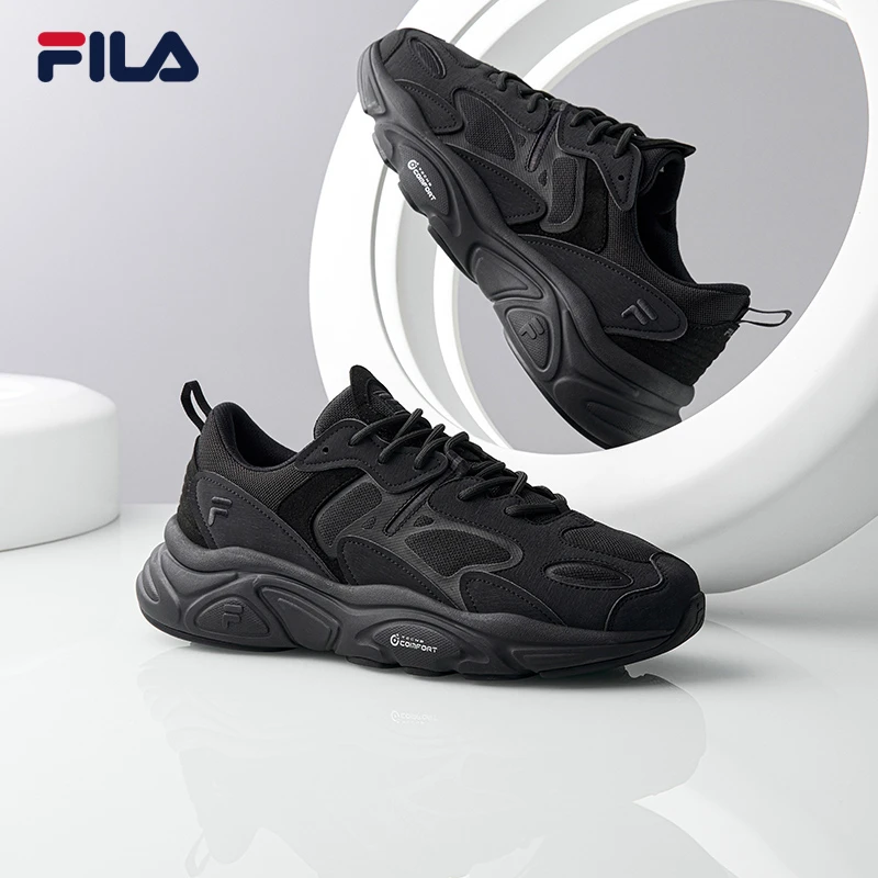 Fila/斐乐情侣款火星2代缓震百搭复古休闲老爹鞋F62W512193F+RH