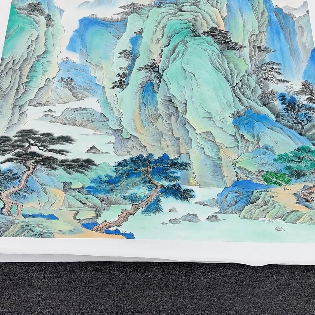 国画多次参加国内外大型