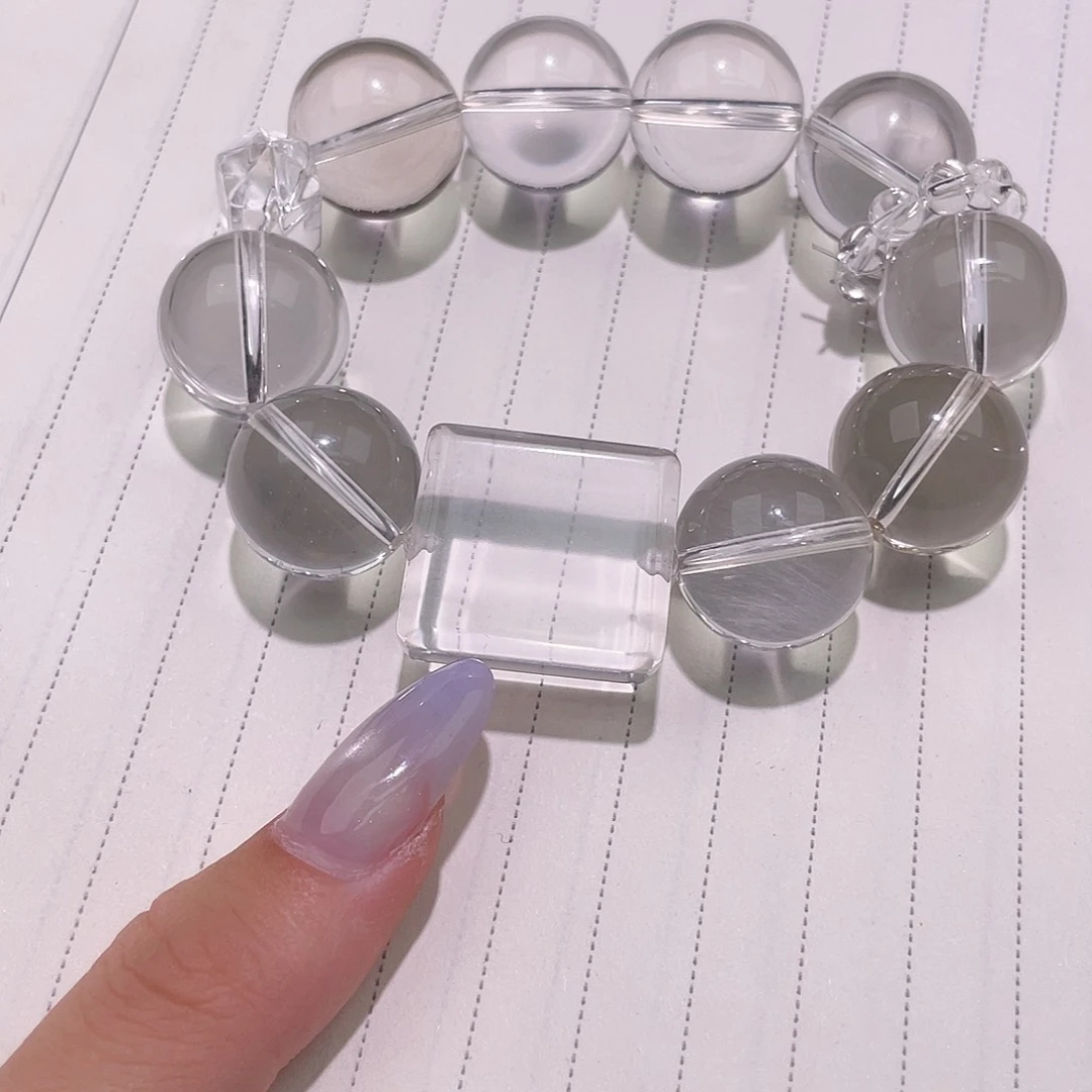 M***.水晶手链未镶嵌白水