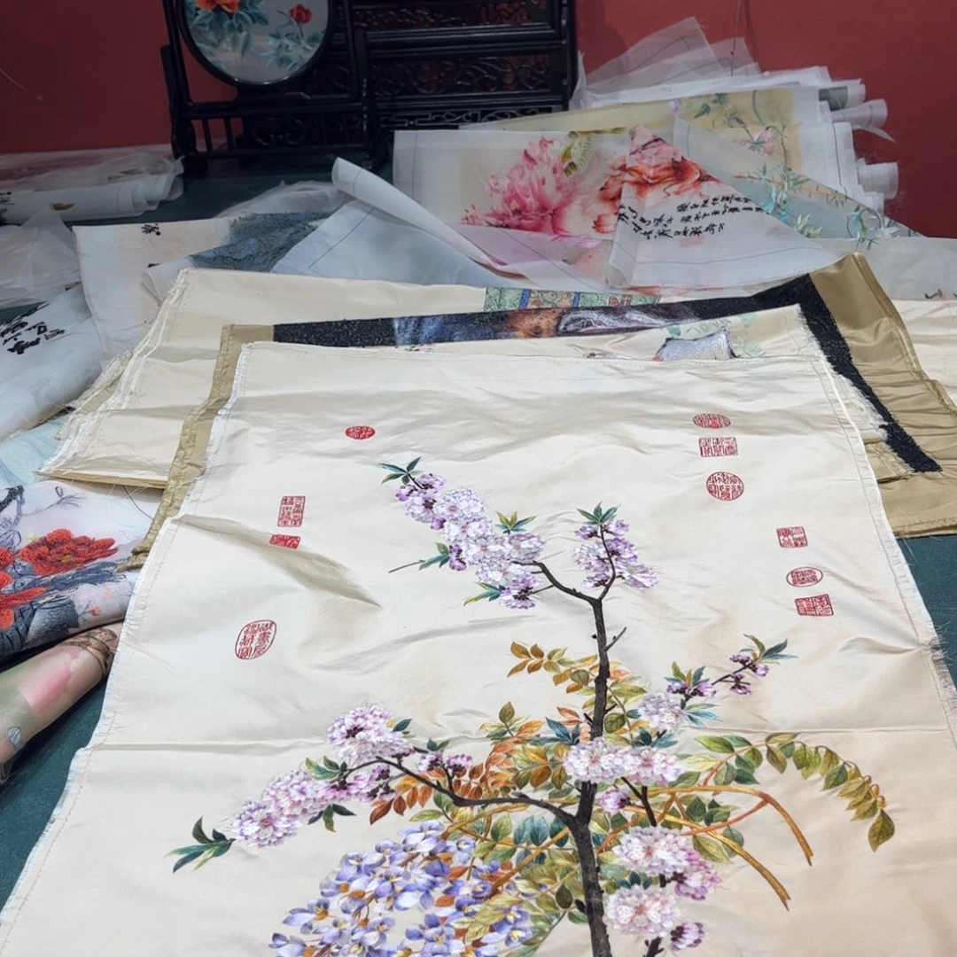 睿***n织绣纯手工打造全网最高性价比的