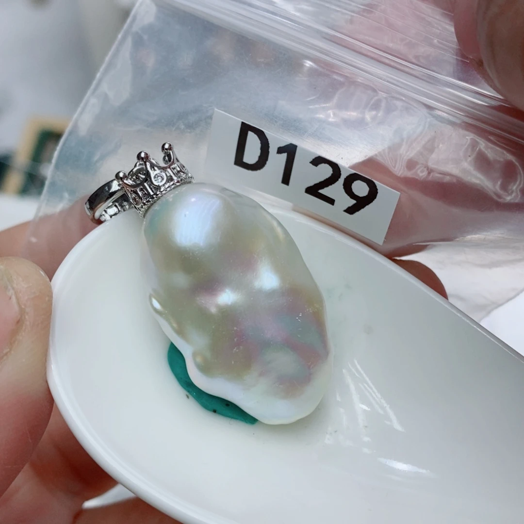 淡水珍珠银S925镶嵌其他