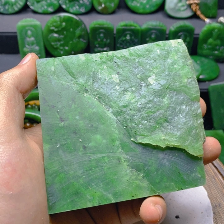 究***悟和田玉未镶嵌珠宝半成品